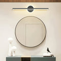 Luxe LED Mirror Wall Light | Minimalist Black & Gold Wall Lamp