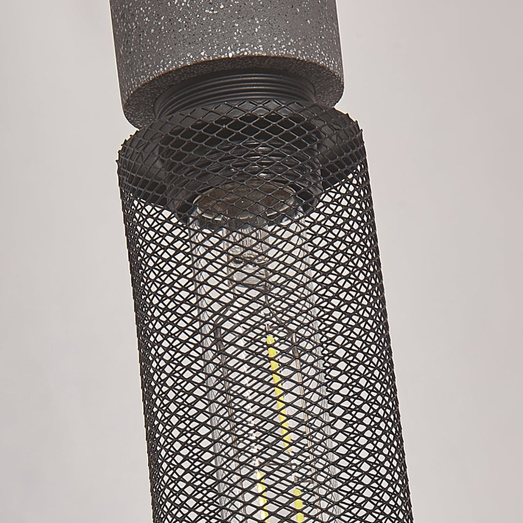 Urban Concrete Pendant Light | Industrial LED Hanging Lamp