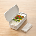 EcoStack | 3-Tier Bento Lunch Box | Wheat Straw 900 ml
