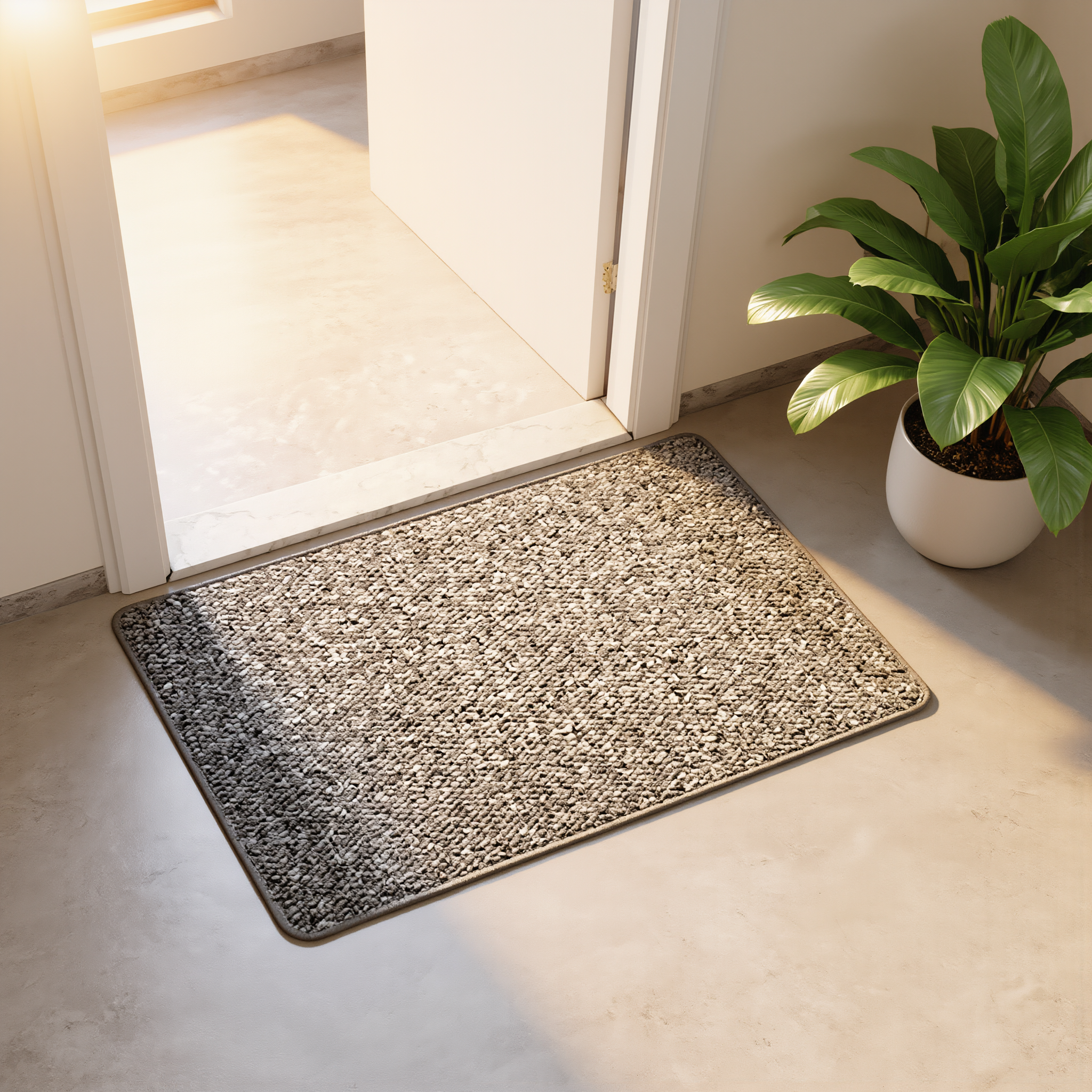 Faux Jute Outdoor Doormat | Durable Entrance Rug