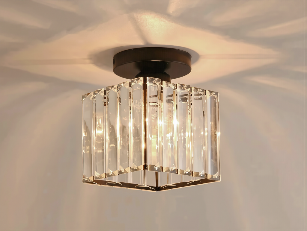 Crystal Ceiling Light - lifestyle