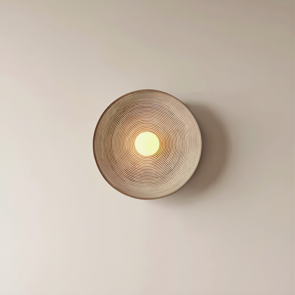 Rustic Wood Wall Sconce - lifestyle