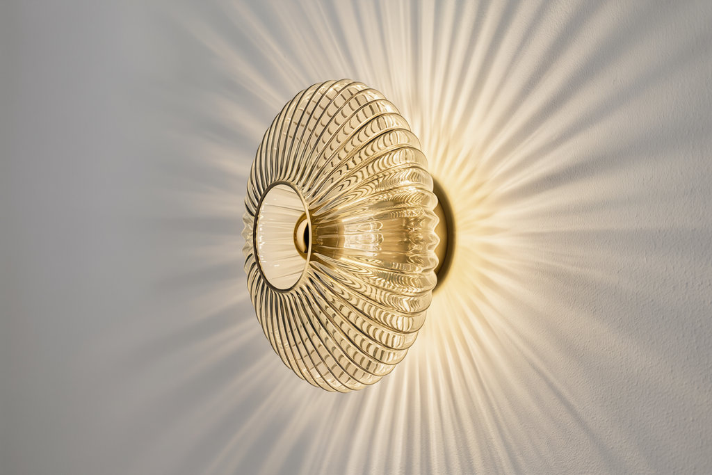 Nordic Vintage Glass Wall Sconce - lifestyle
