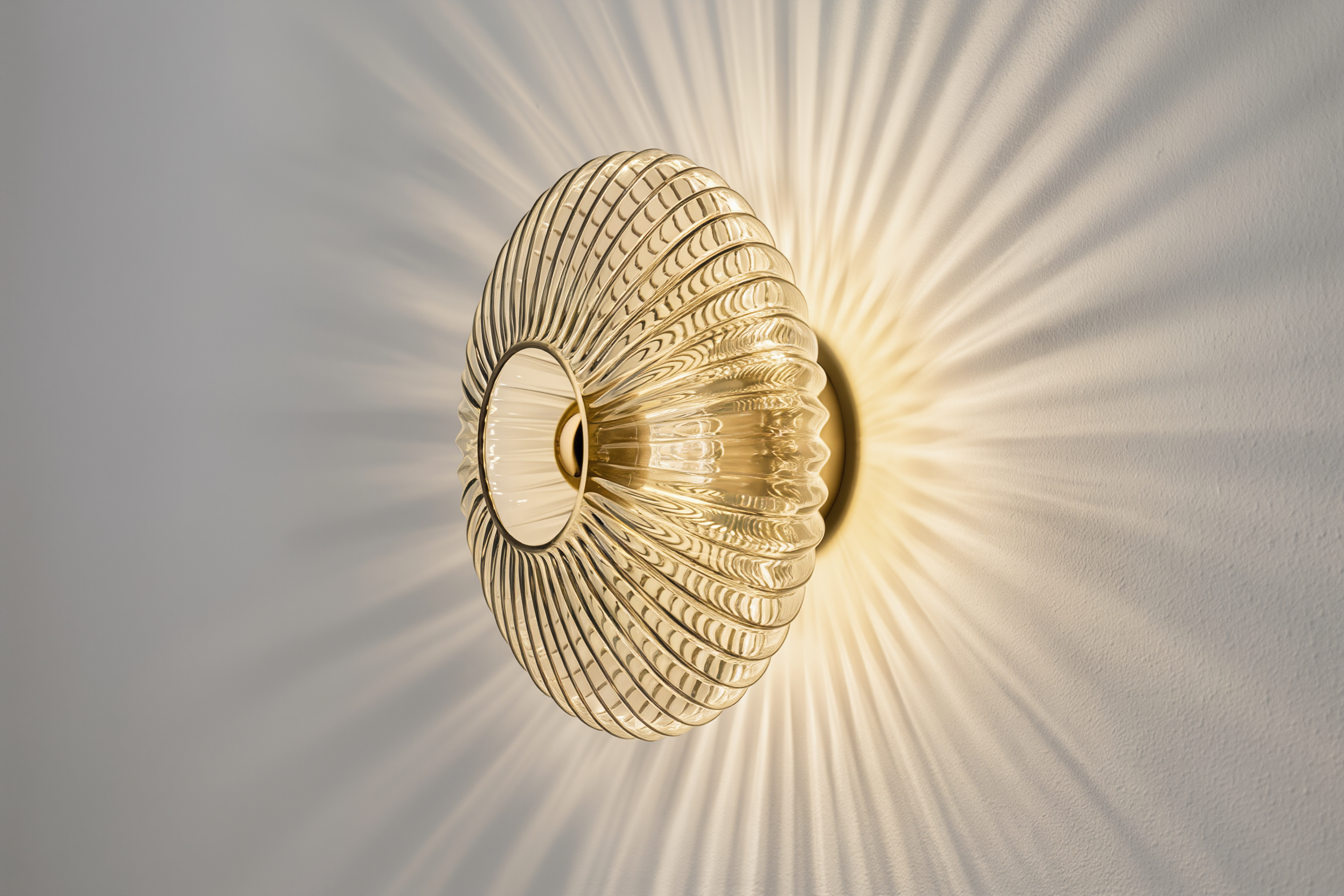 Nordic Vintage Glass Wall Sconce - lifestyle