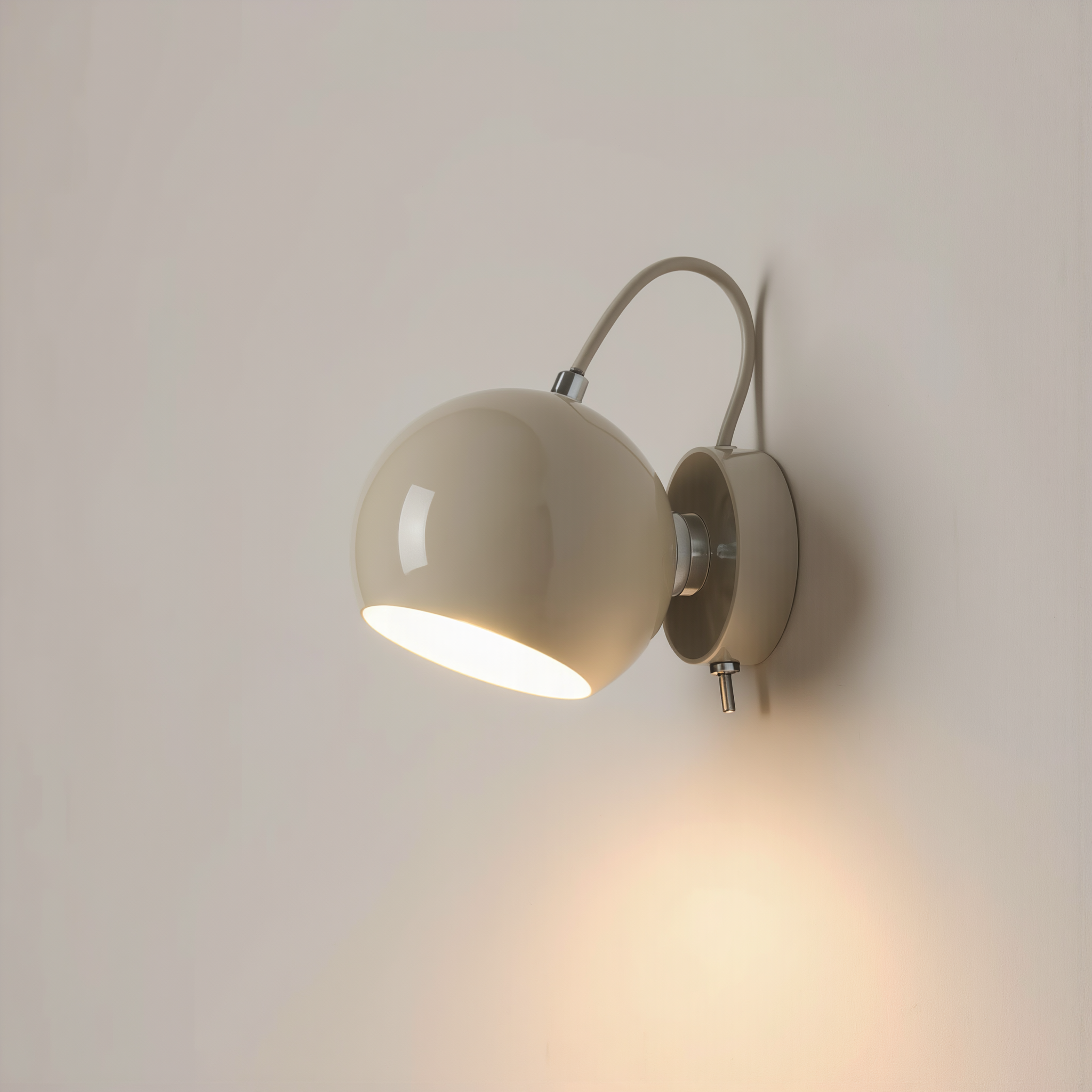 Nordic Cream Wall Lamp - lifestyle