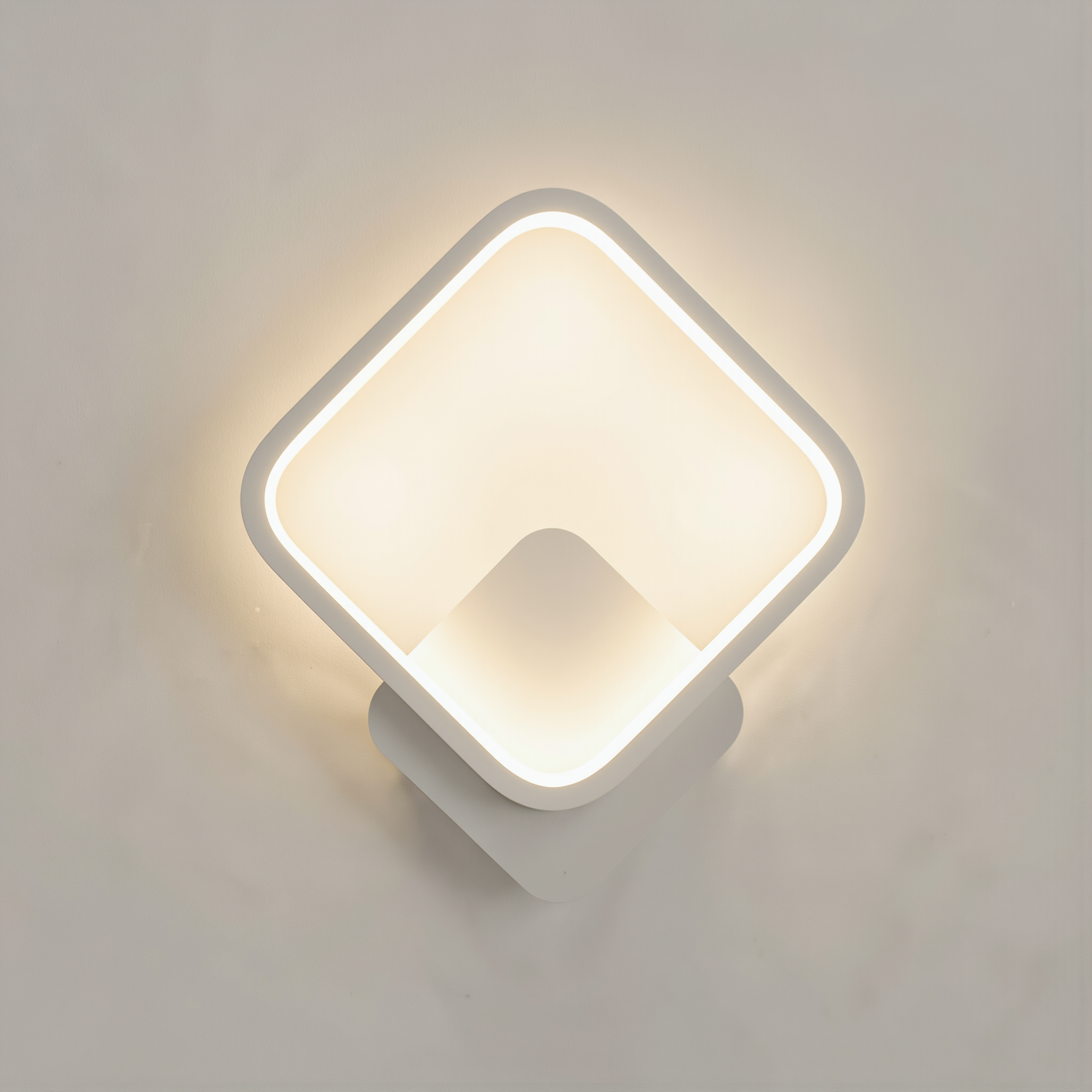 Modern Square LED Wall Lamp - lifestyle