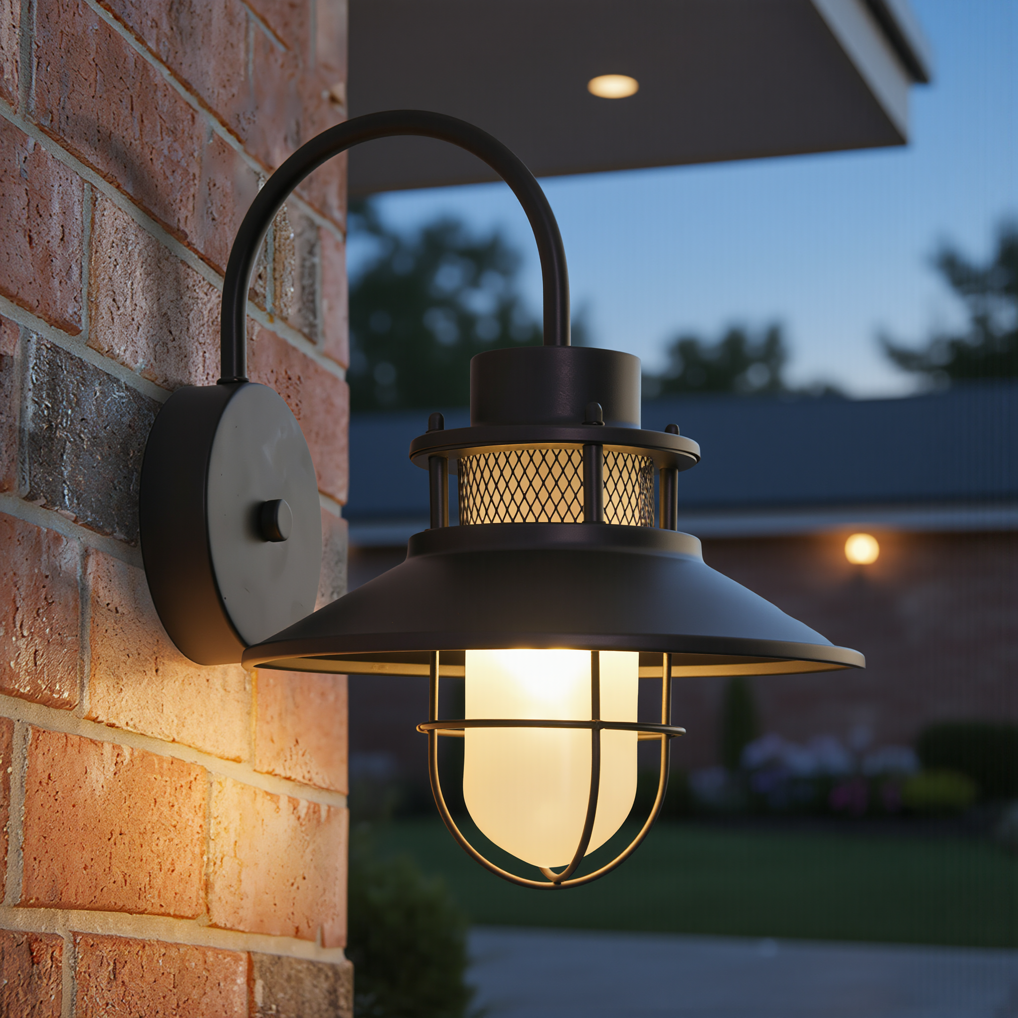 Felix Outdoor Wall Lamp | Industrial Waterproof Light Fixture