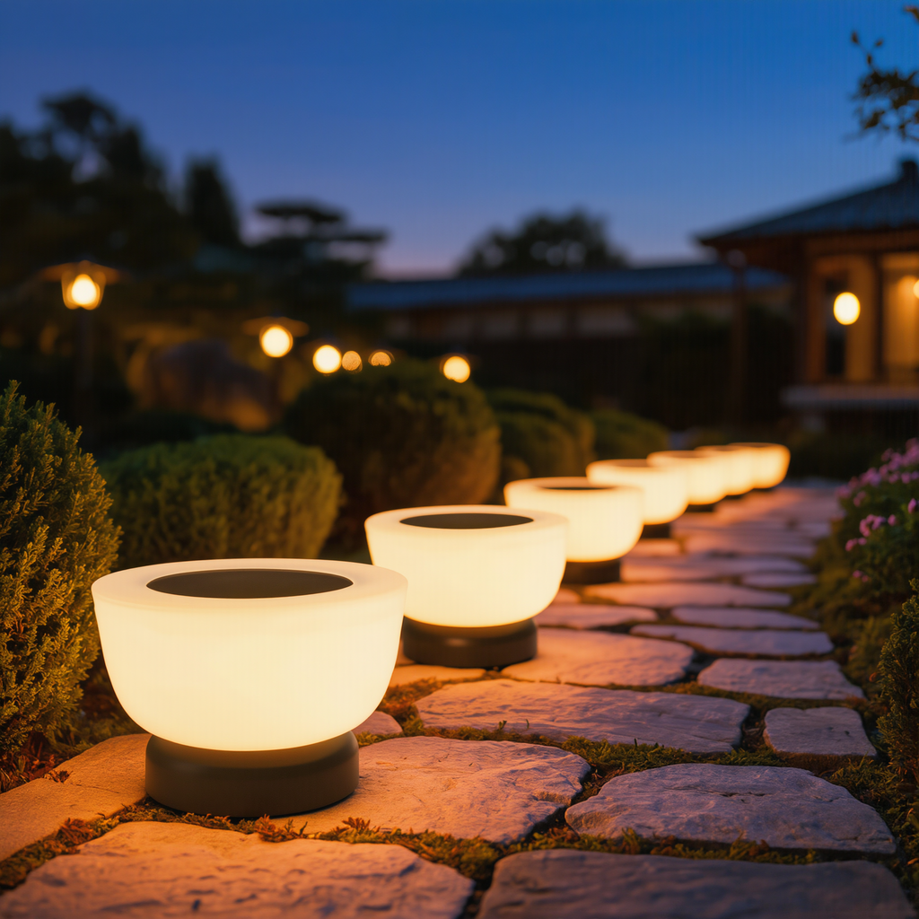 Solar Landing Light | Outdoor LED Pathway Lamp