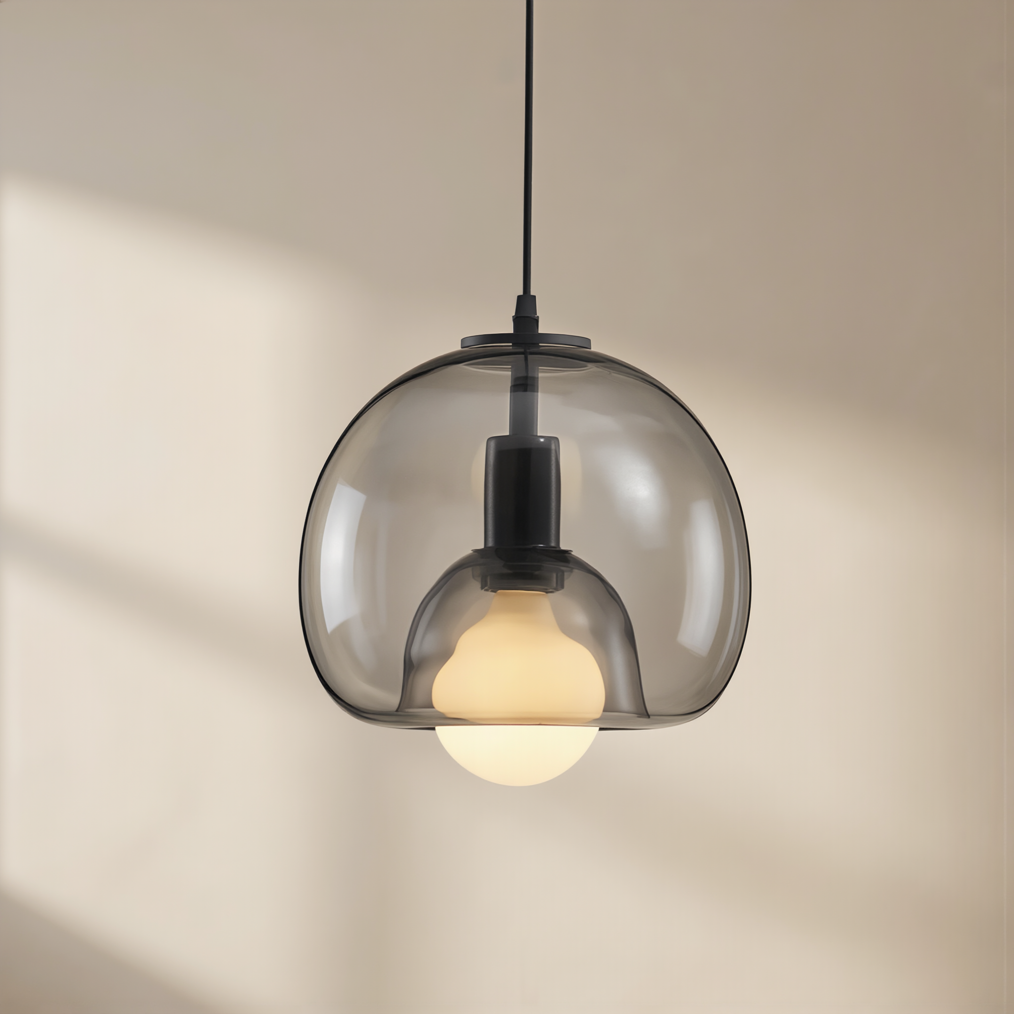 Clyde Glass Pendant Light - lifestyle