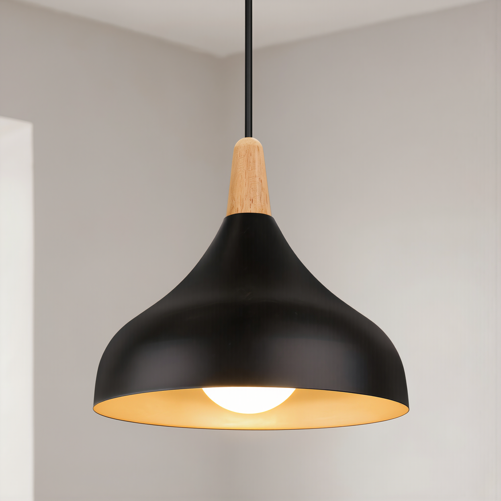 Modern Teardrop Pendant Light - lifestyle