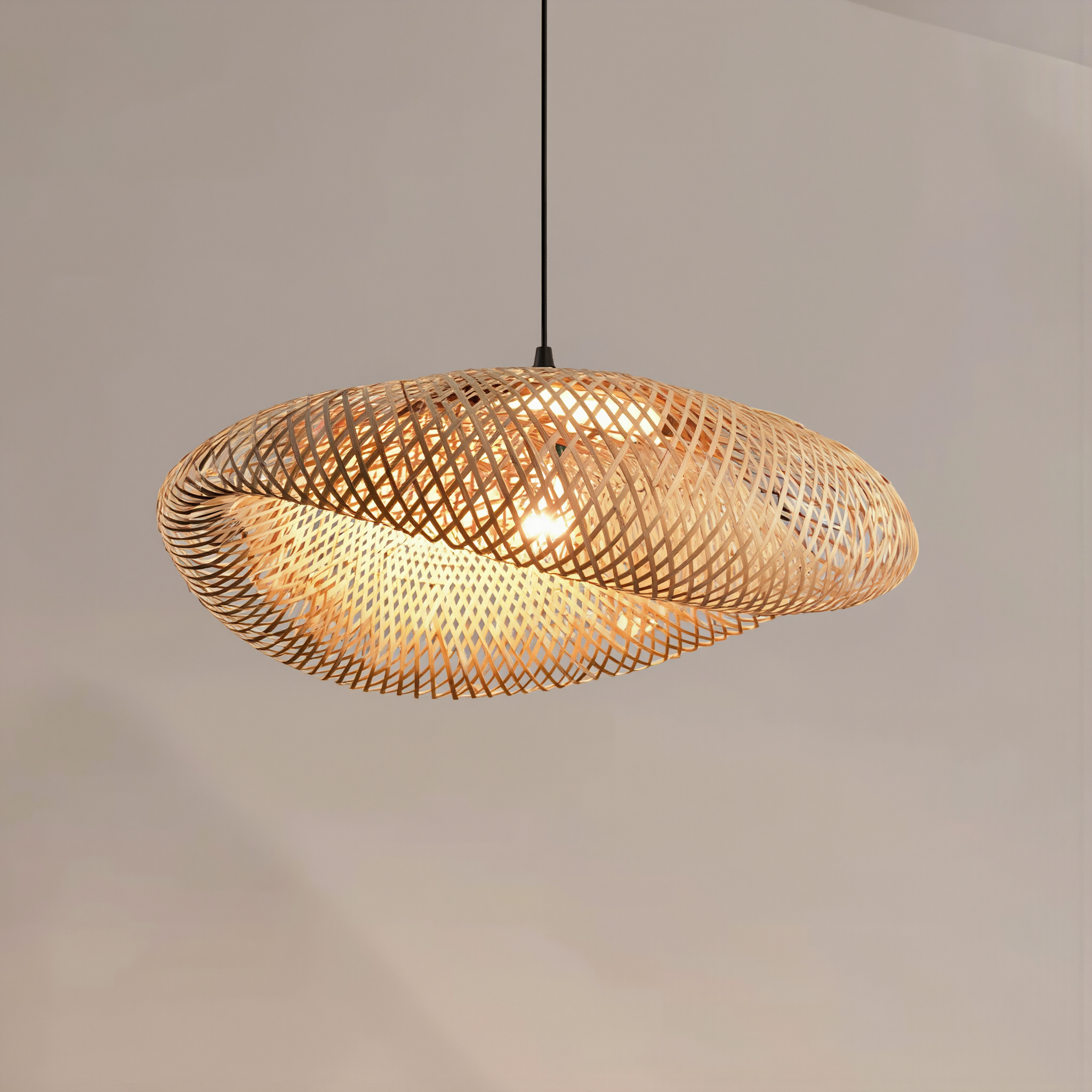 BambooBoho Pendant Lampshade - lifestyle