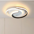 Modern Spiral LED Ceiling Light - lifestyle