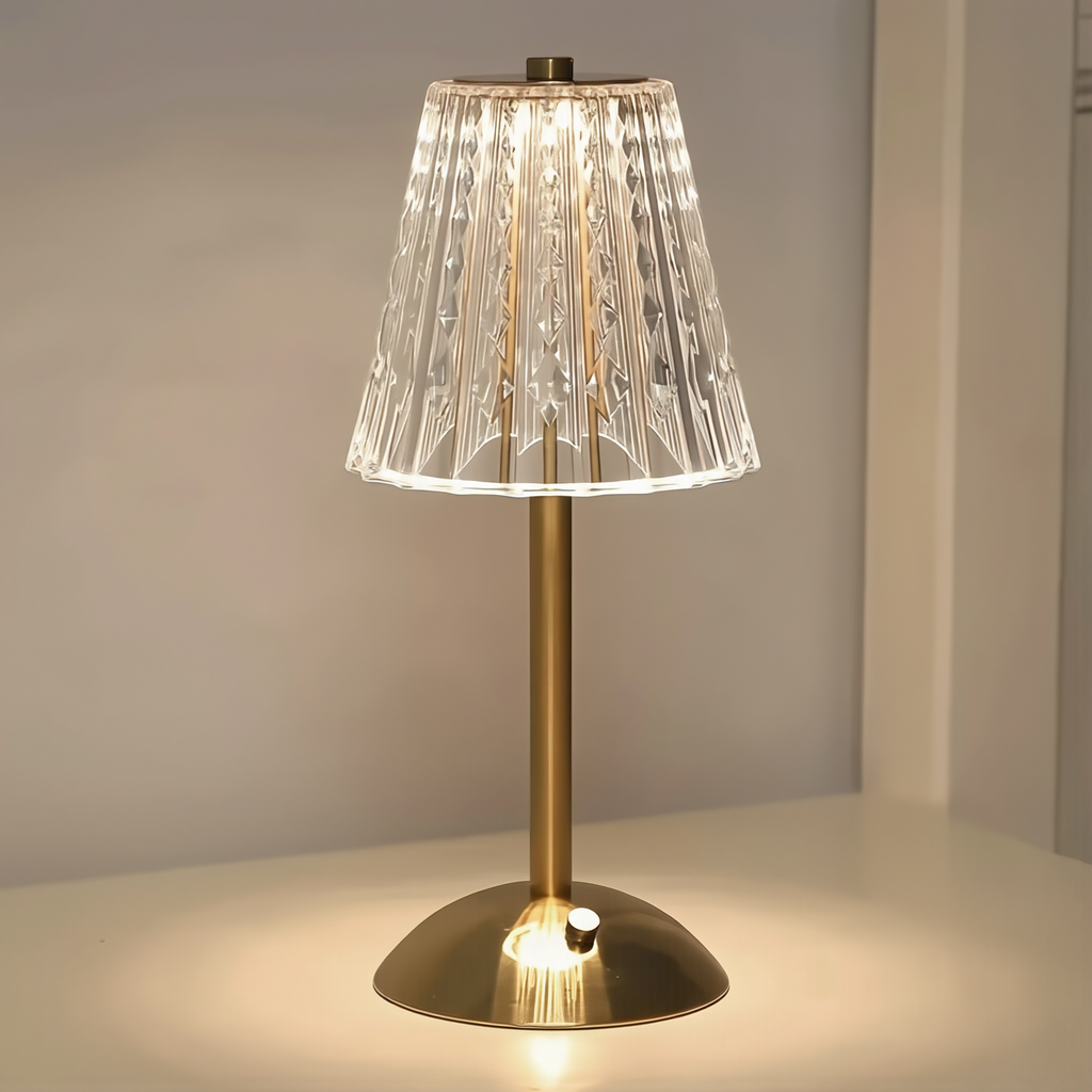 Crystal Touch Table Lamp - lifestyle