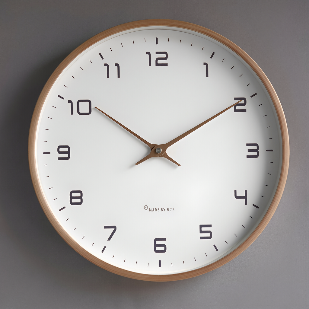 Nordic Wall Clock - lifestyle