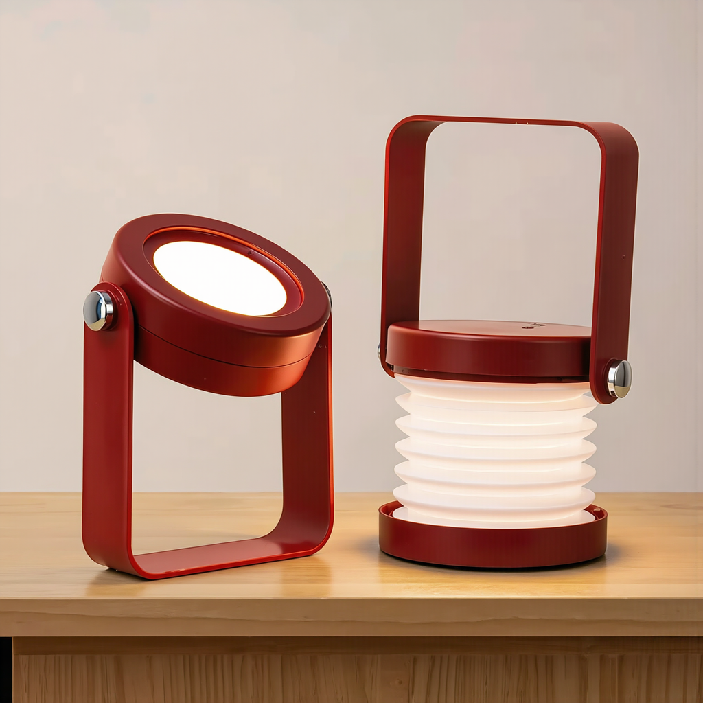 Creative Wooden Handle Portable Lantern - lifestyle