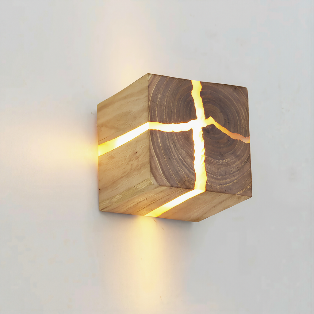 WoodAura Wall Light - lifestyle