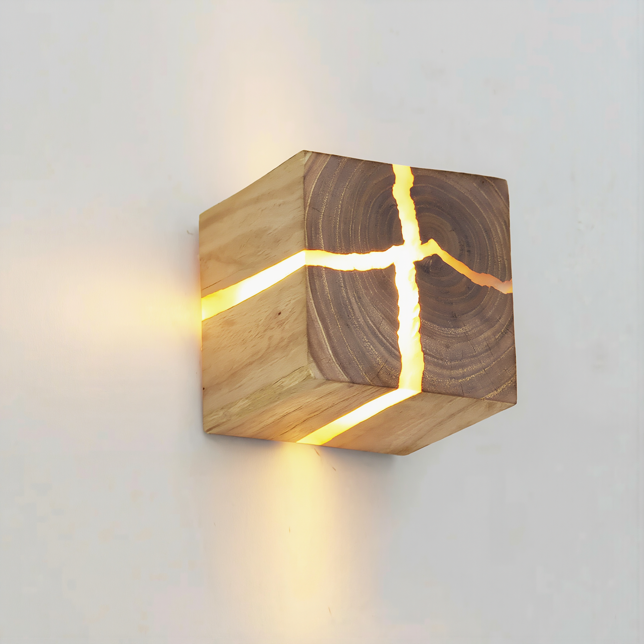 WoodAura Wall Light - lifestyle