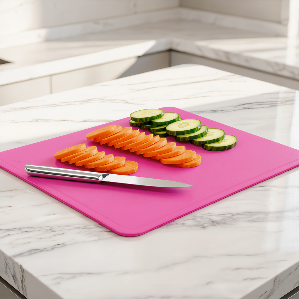 2-in-1 Chopping Board with Storage Box | Portable Kitchen Cutting Board & Food Holder