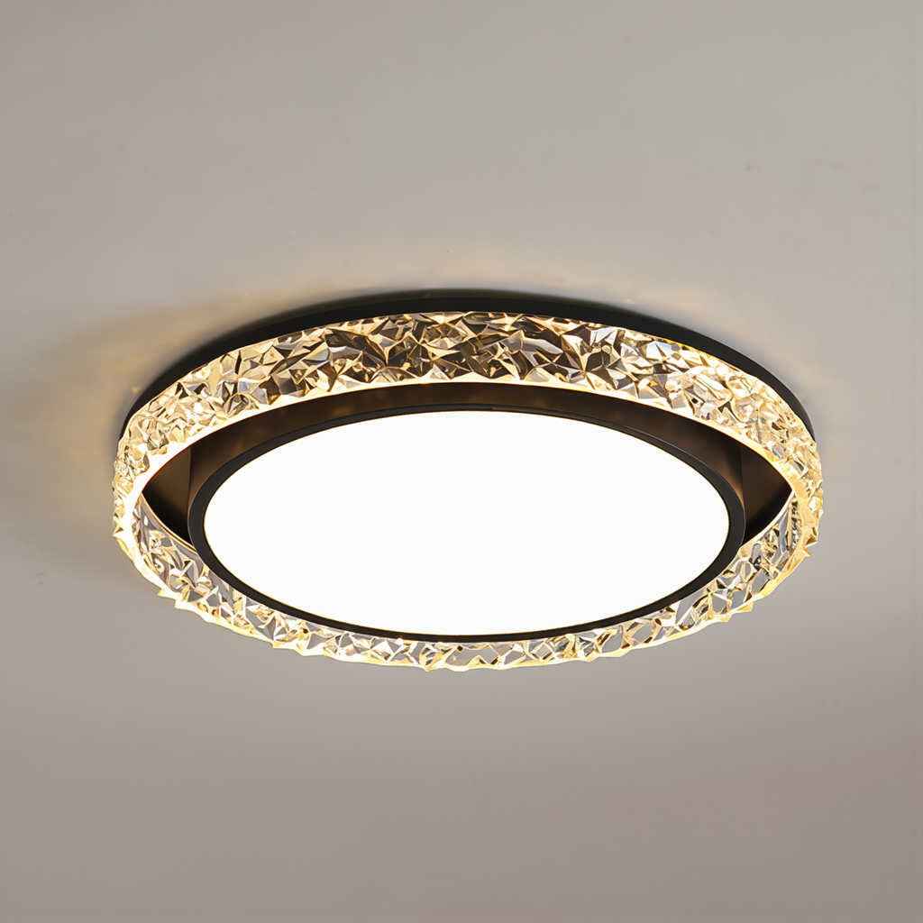Crystal Halo LED Ceiling Light - lifestyle