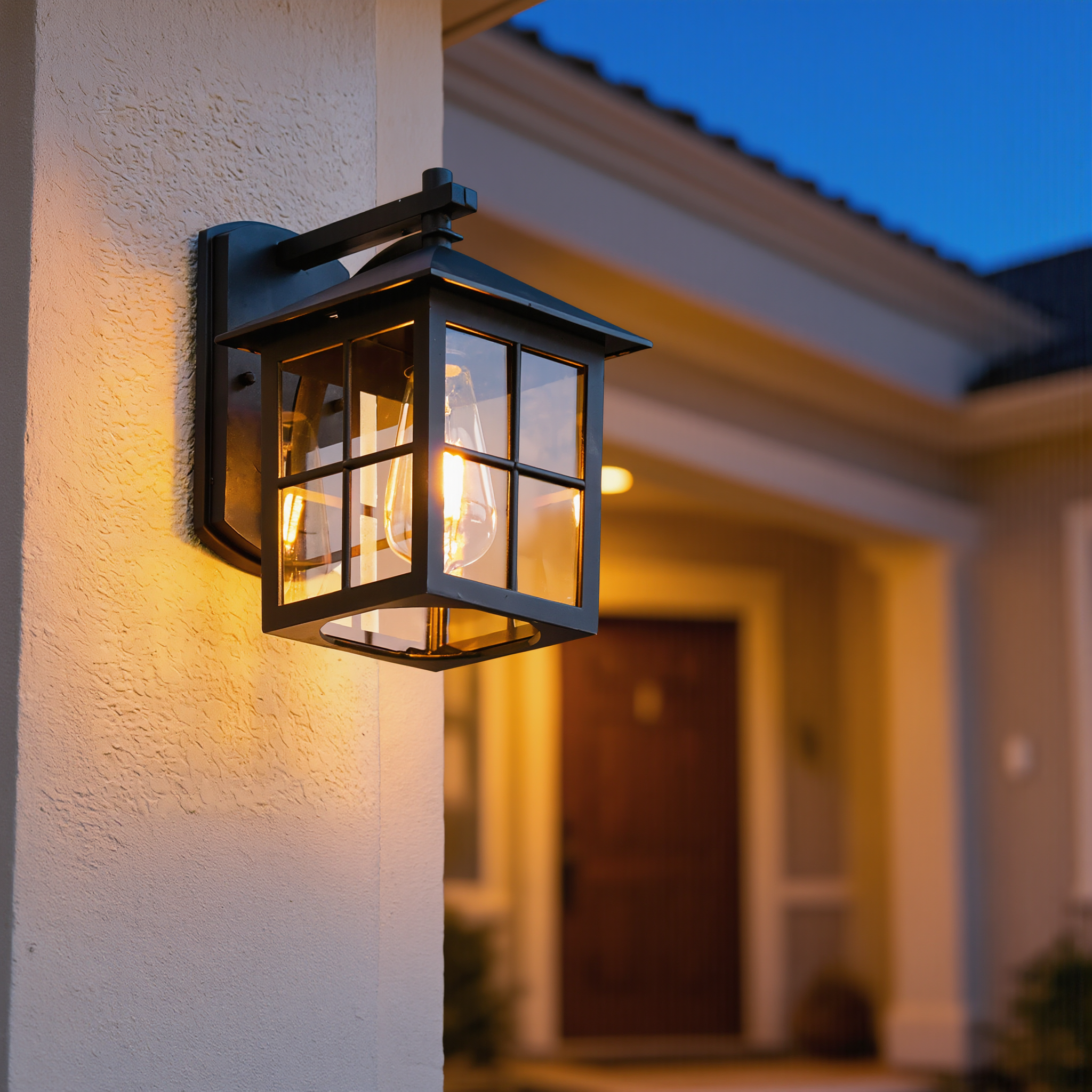 Camden Outdoor Wall Lamp | Vintage E27 Lantern Sconce