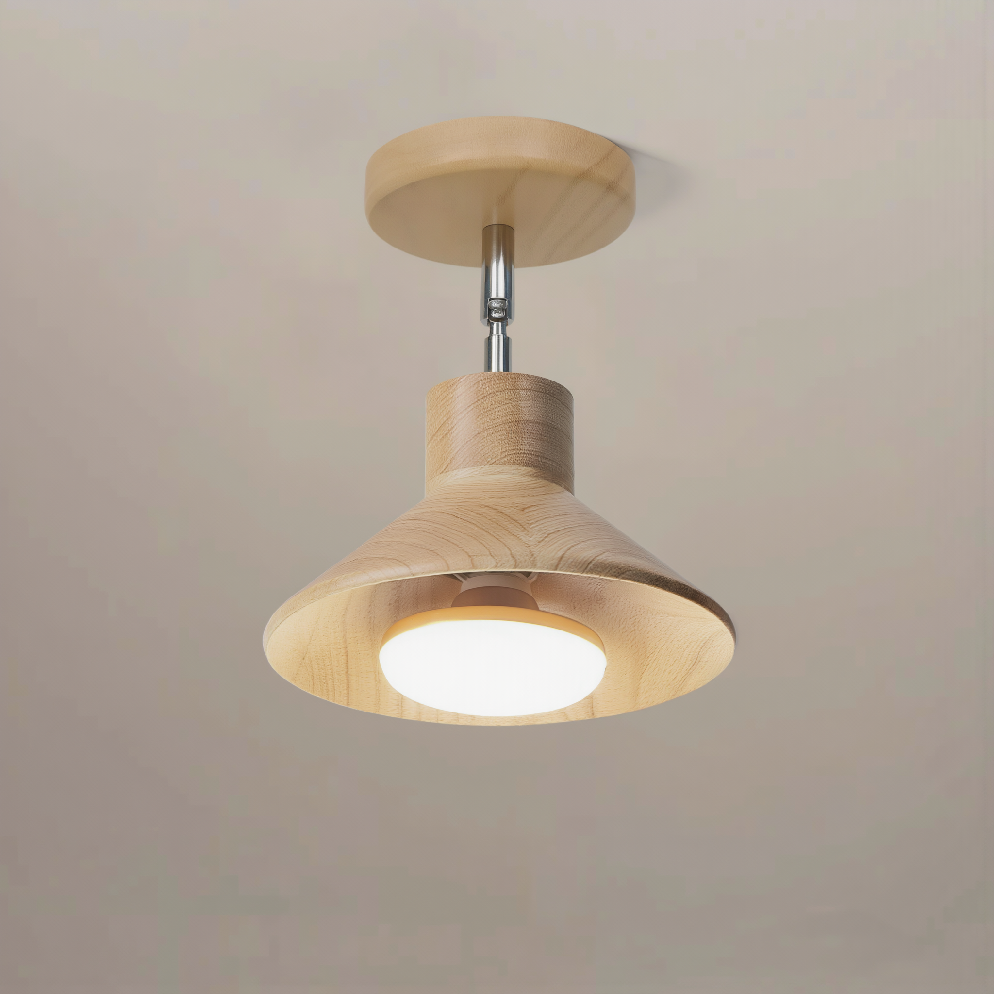 NordicWood Ceiling Lamp - lifestyle