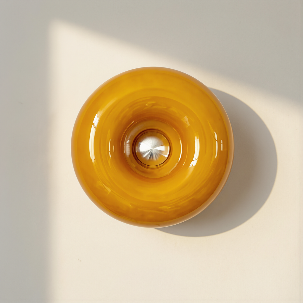 Bauhaus Donut Lamp - lifestyle