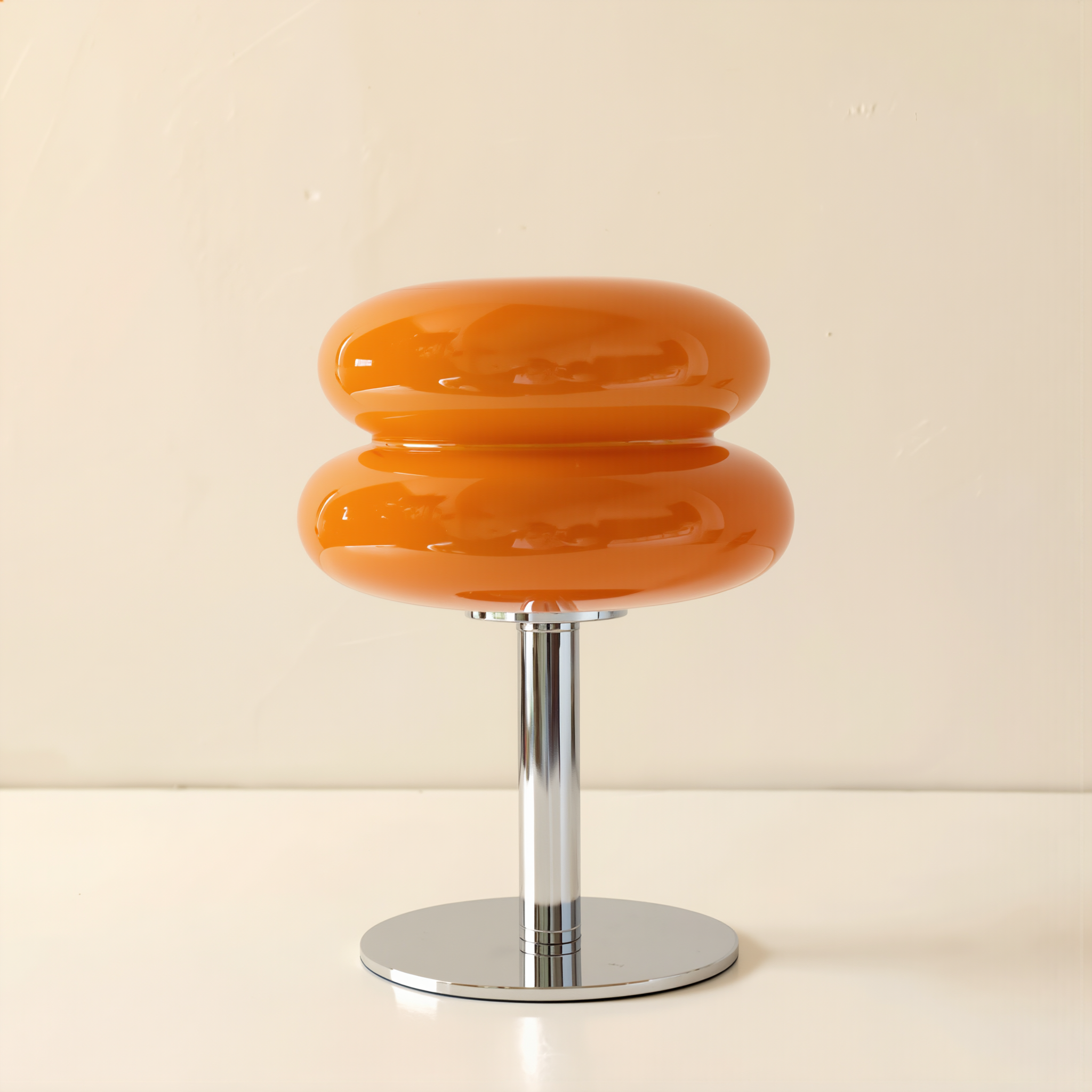 Italian Designer Glass Table Lamp - lifestyle