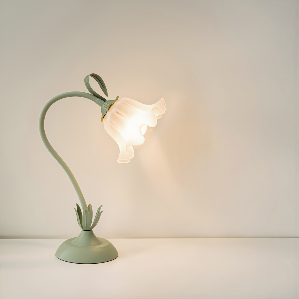 Floral Table Lamp - lifestyle