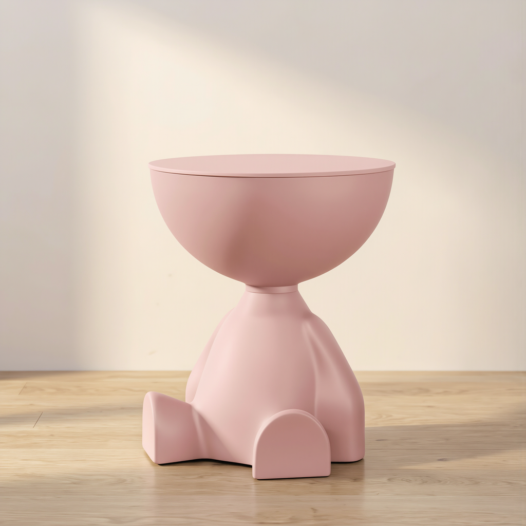 Cartoon Bear Side Table - lifestyle