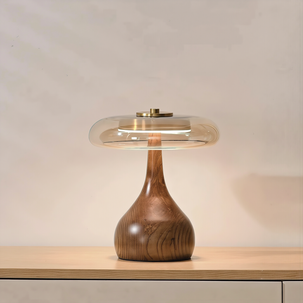 Andi Glass Table Lamp - lifestyle