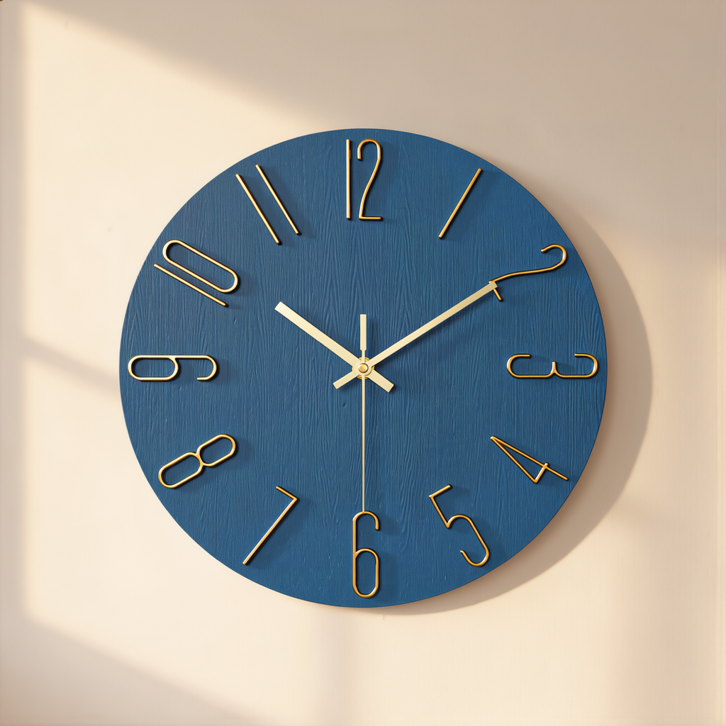Noble Modern Wall Clock - lifestyle