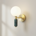 Marble & Glass Wall Lamp - lifestyle