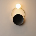 Designer Glass Wall Lamp - lifestyle