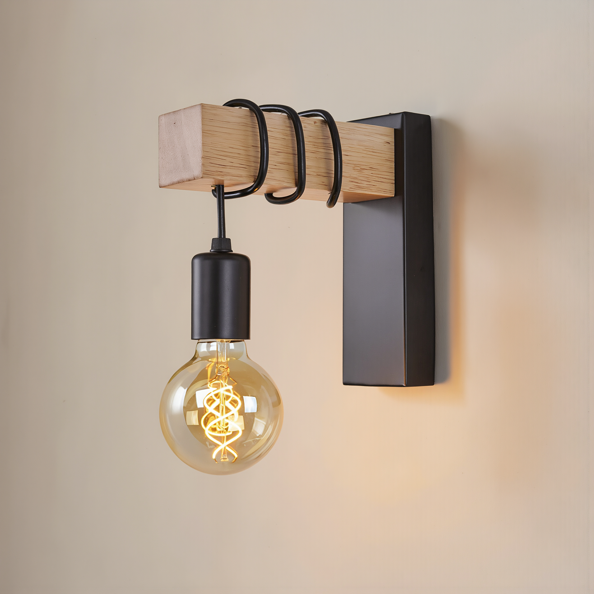 Modern Industrial Wall Sconce - lifestyle