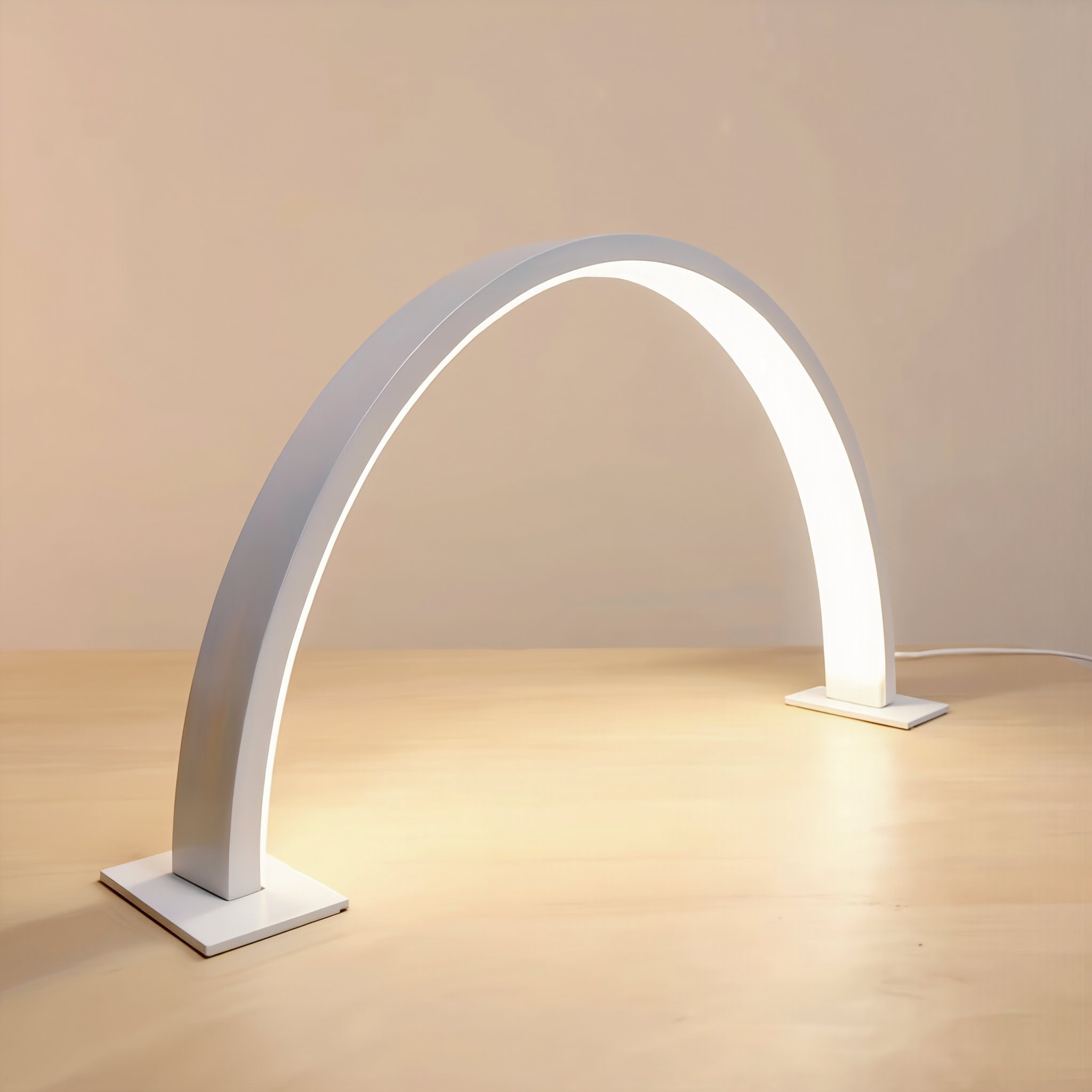Crescent Moon LED Desk Lamp - lifestyle
