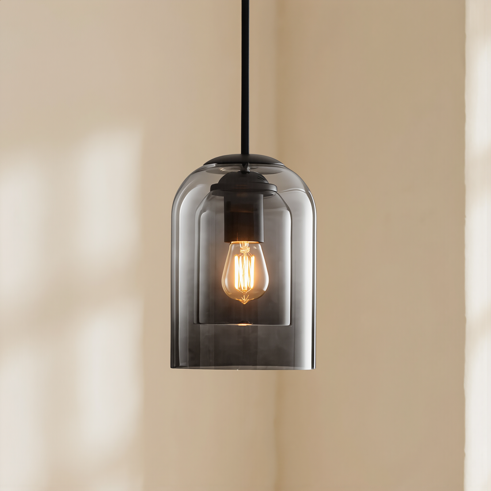 Mica Mid-Century Pendant Lamp - lifestyle