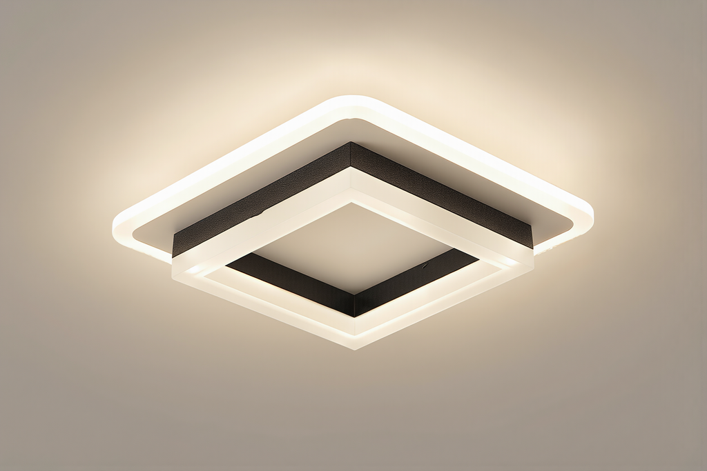 Square LED Ceiling Light - lifestyle