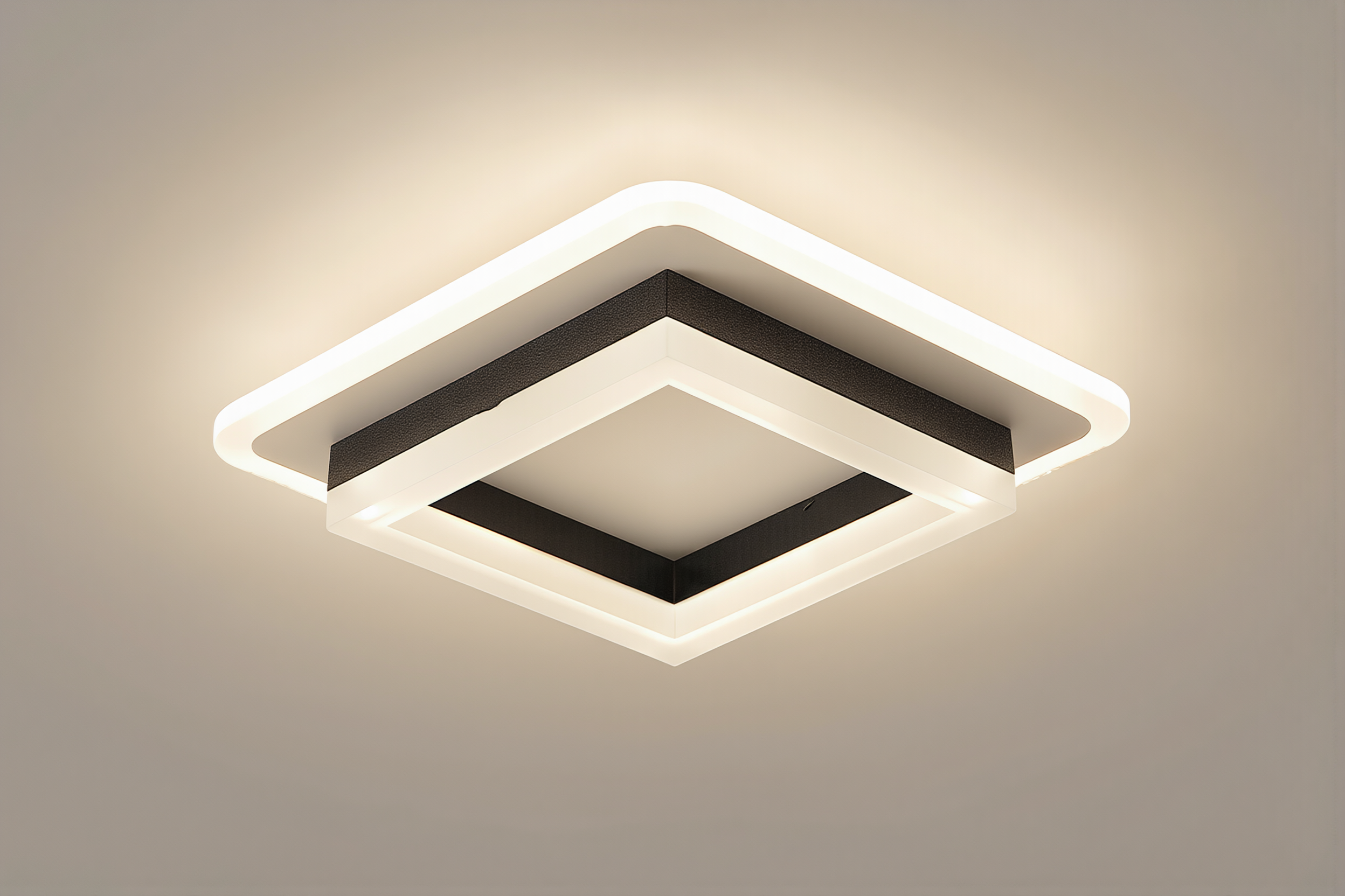 Square LED Ceiling Light - lifestyle