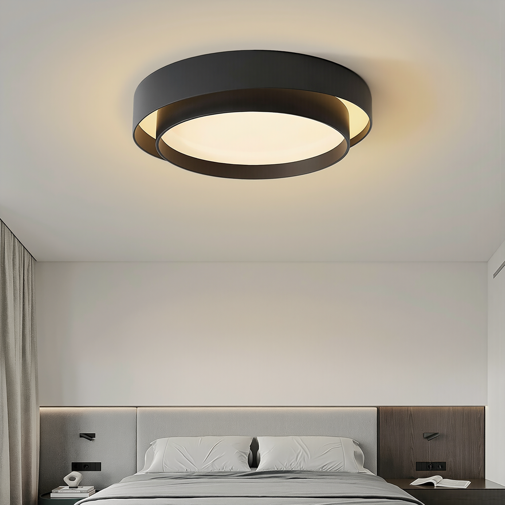 Nordic Round LED Ceiling Light - lifestyle