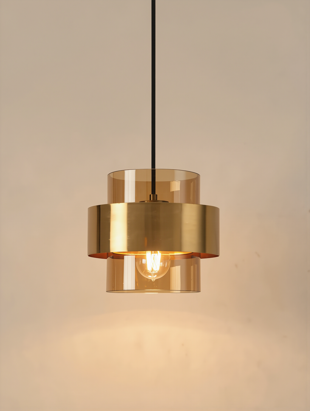 Nordic Glass Pendant Light - lifestyle