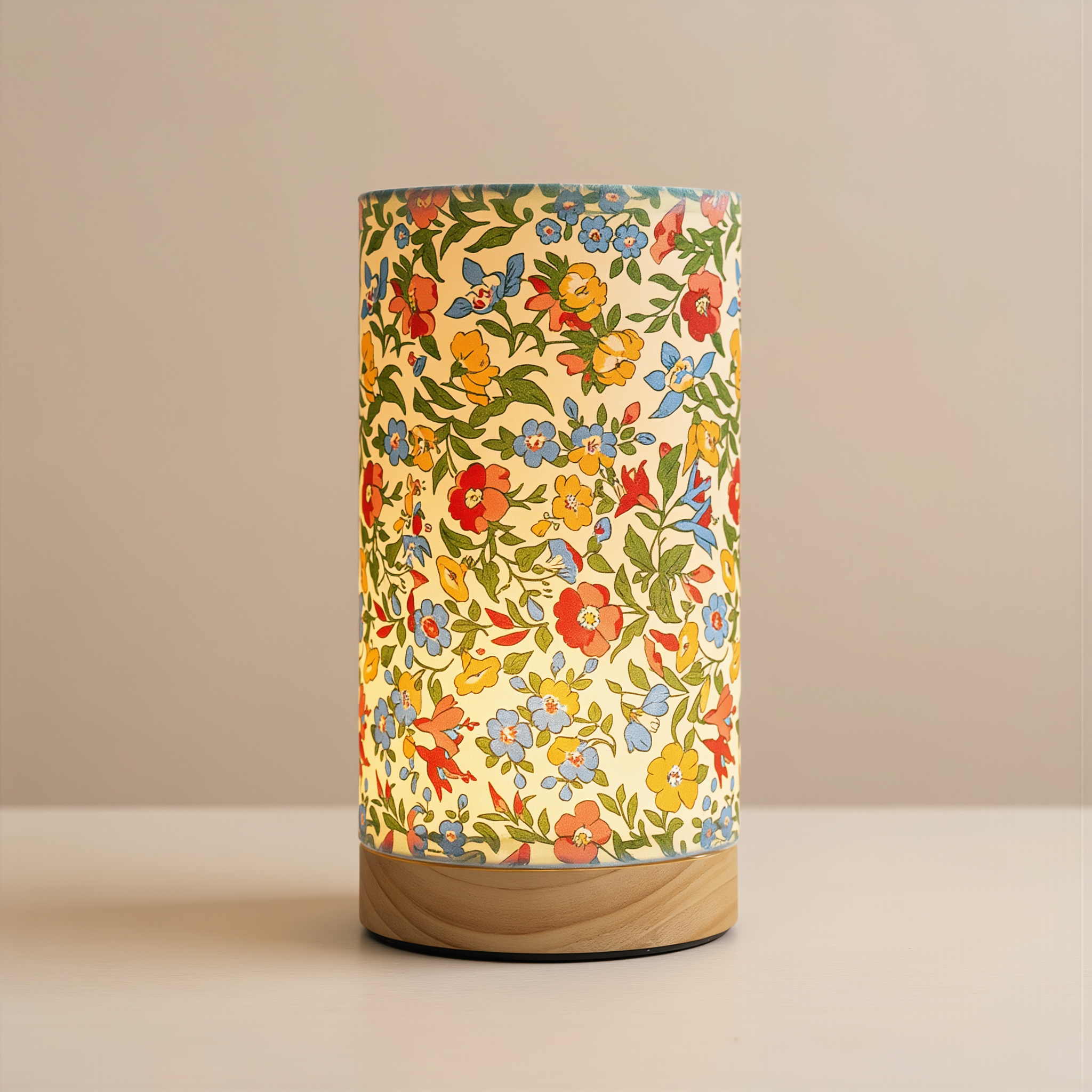 Modern Wooden Table Lamp - lifestyle