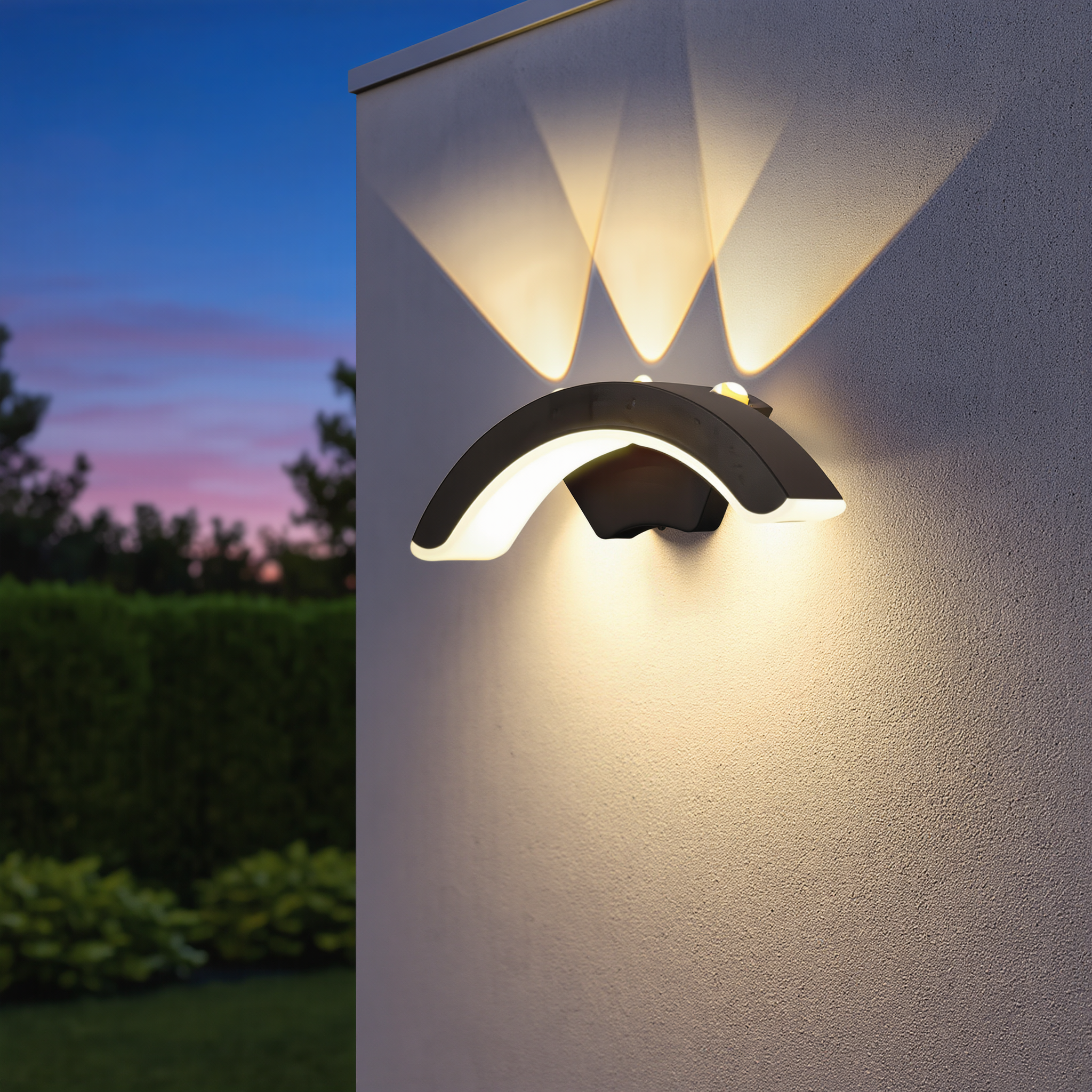 StormLite | Waterproof Outdoor Wall Light | Black Exterior Wall Lantern