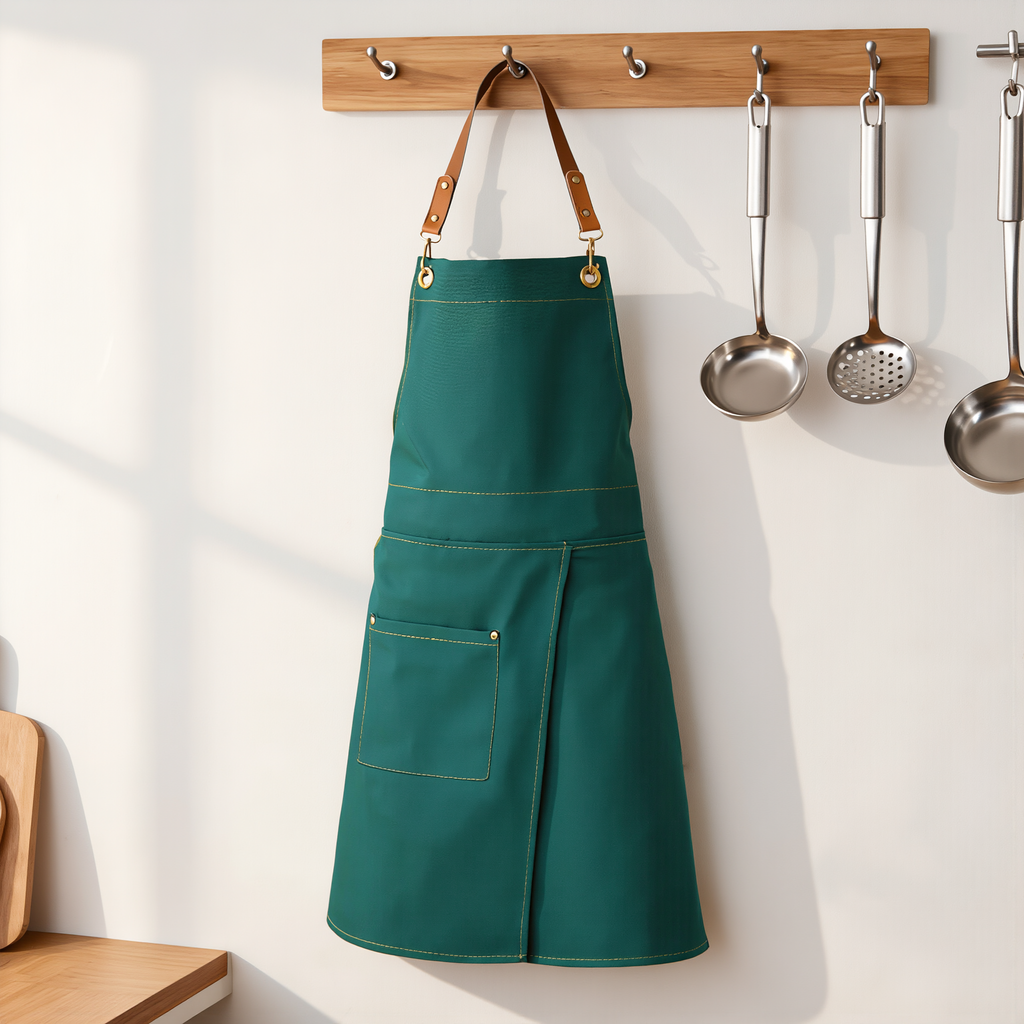 WorkEase | Waterproof Canvas Apron | Split Skirt Design with Pockets