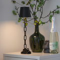 Modern Chain-Link Table Lamp - lifestyle