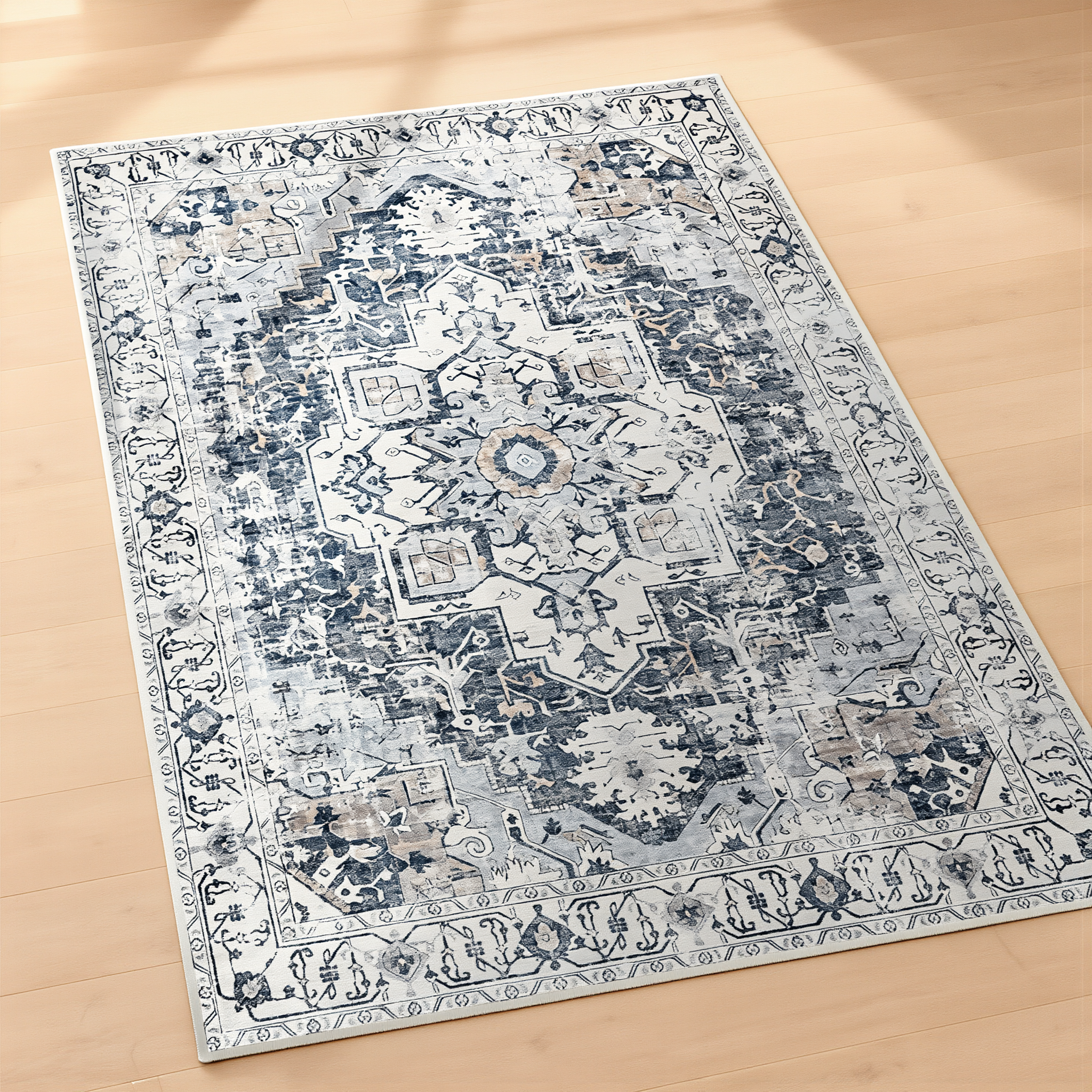 Heritage Medallion Rug - lifestyle