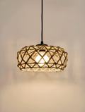 Bohemian Hemp Rope Ceiling Light - lifestyle
