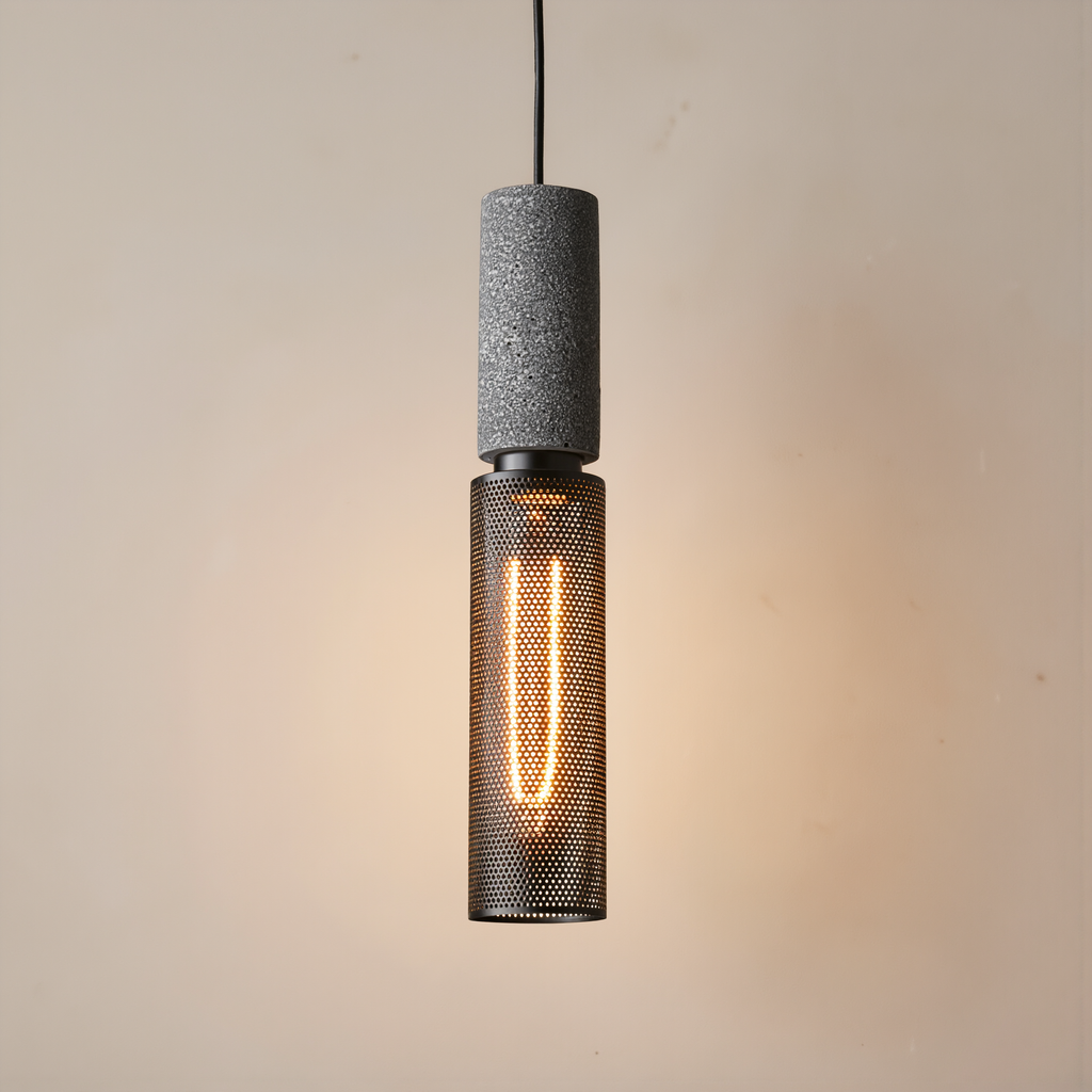 Glass Pendant Lamp Bauhaus - lifestyle