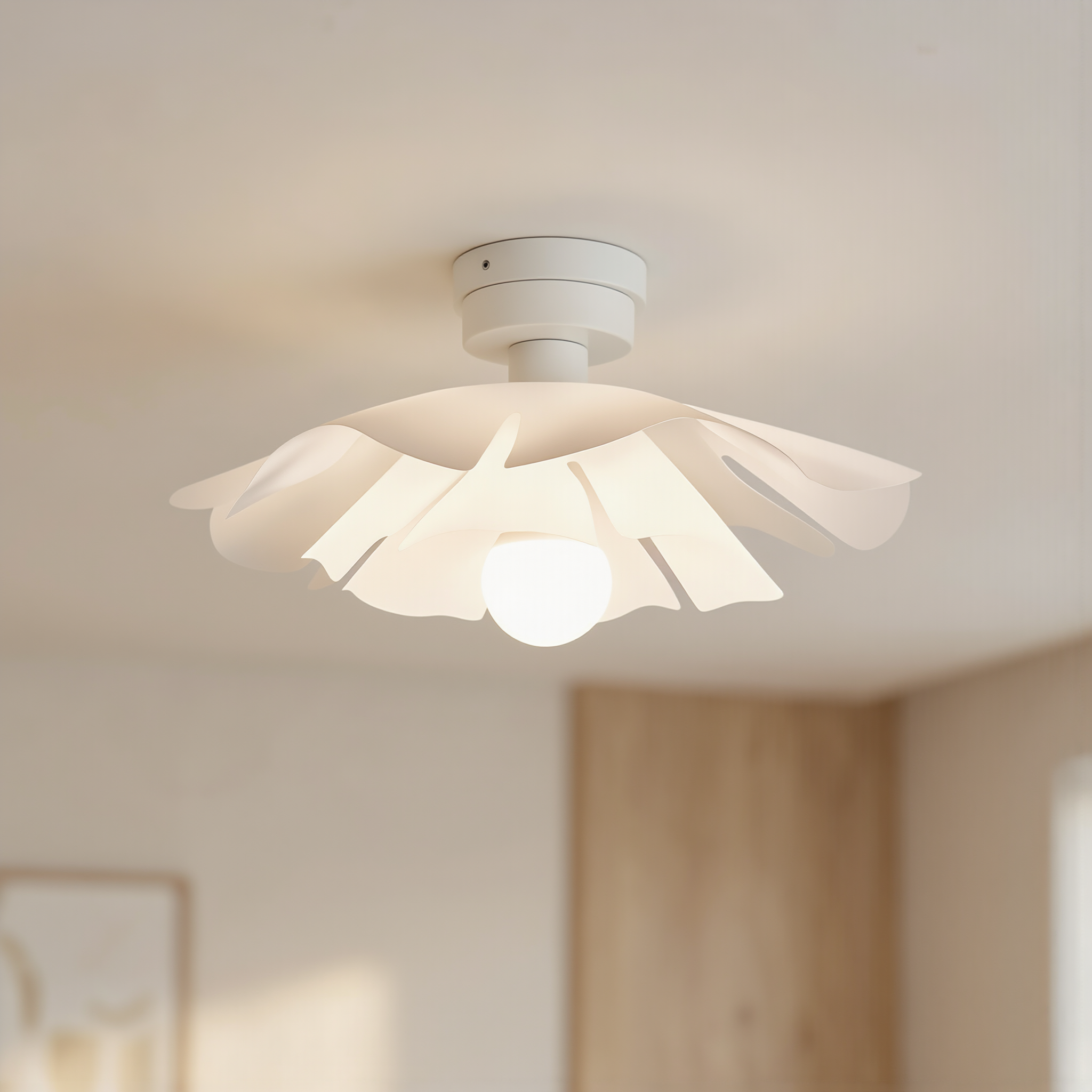Petal Flower Ceiling Light - lifestyle