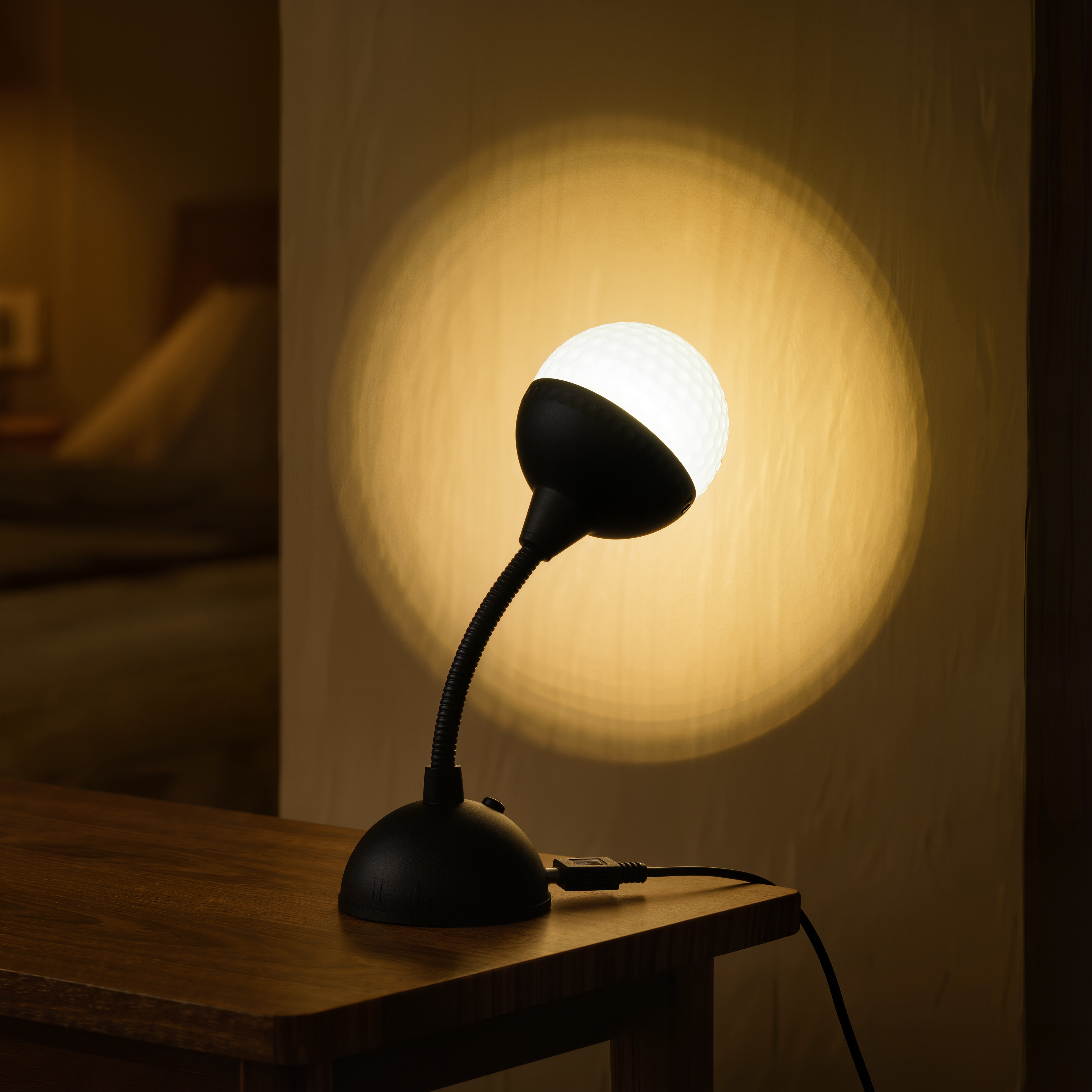 Sunset Lamp Projector - Golden Monochrome