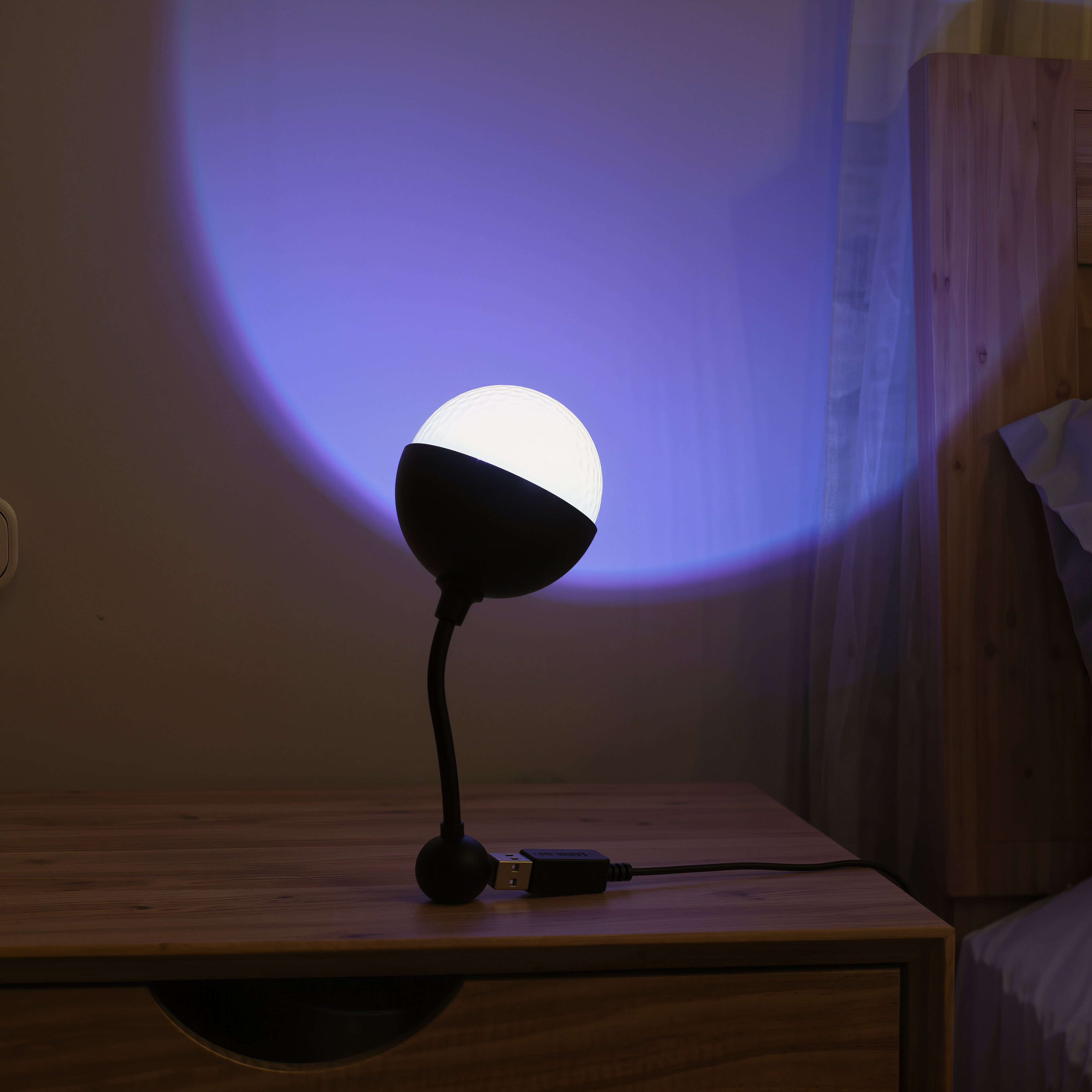 Sunset Lamp Projector - Purplish Blue